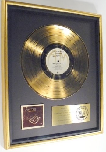 RIAA, certified, floater, gold record, supertramp