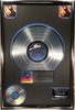 Thumbnail image for Luther Vandross “Power of Love” – A 1993 Double Platinum RIAA R Hologram Award